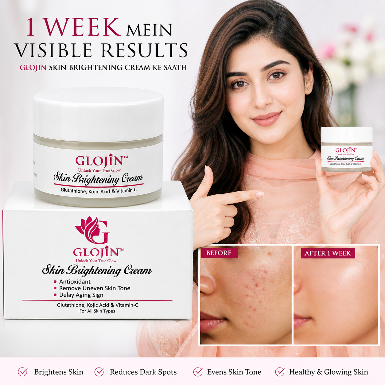 7-Day Glowing Skin Glow Kit | Glojin