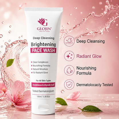Glojin Skin Brightening Face Wash for Clear & Radiant Skin