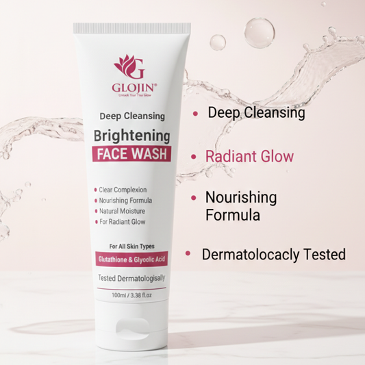Glojin Skin Brightening Face Wash for Clear & Radiant Skin