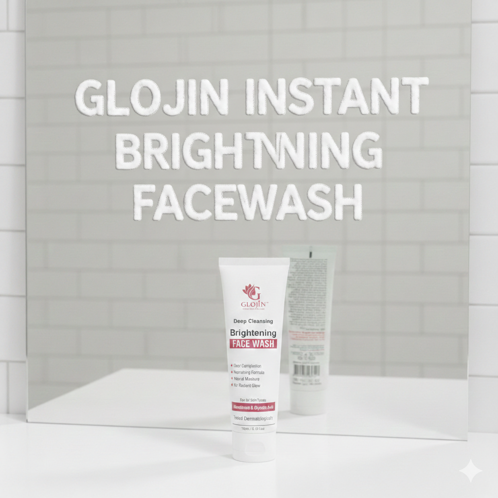 Glojin glutathione facewash for brightening